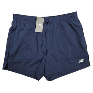 New Balance Shorts Men's Size XL Blue 5" Inseam Athletic Sports Gym